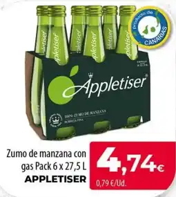 Spar La Palma Appletiser zumo de manzana con gas oferta