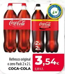 Spar La Palma Coca-Cola refresco original o zero oferta