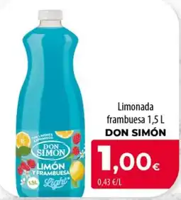 Spar La Palma Don Simón limonada frambuesa oferta