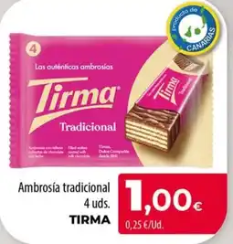 Spar La Palma Tirma ambrosía tradicional oferta