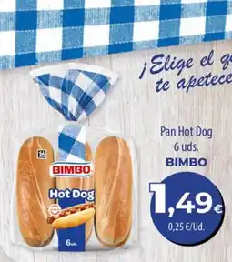 Spar La Palma Bimbo hot dog oferta