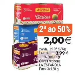 Plenus Supermercados La Española olivas recheas oferta