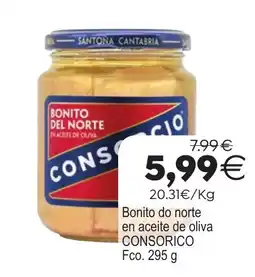Plenus Supermercados Consorico bonito do norte en aceite de oliva oferta