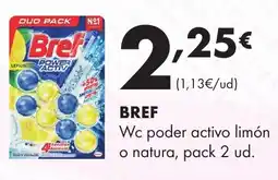 Supermercados Lupa Bref Wc poder activo limón o natura oferta