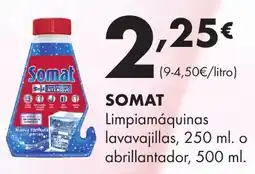 Supermercados Lupa Somat limpiamáquinas lavavajillas oferta
