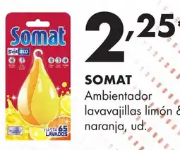 Supermercados Lupa Somat ambientador lavavajillas limón & naranja oferta