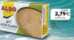Plenus Supermercados Albo atún claro en aceite de oliva oferta