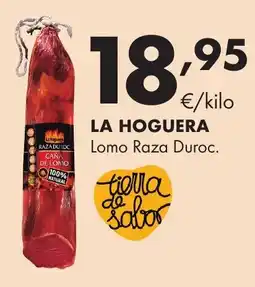 Supermercados Lupa La Hoguera lomo raza duroc oferta