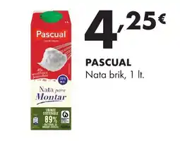 Supermercados Lupa Pascual Nata para Montar oferta