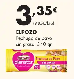 Supermercados Lupa Elpozo pechuga de pavo sin grasa oferta