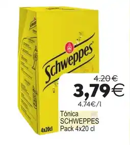 Plenus Supermercados Schweppes Tónica oferta