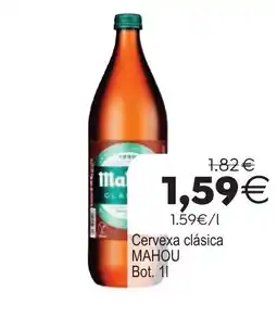 Plenus Supermercados Mahou cervexa clàsica oferta