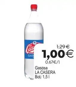 Plenus Supermercados Gasosa LA CASERA oferta