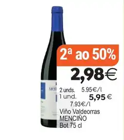 Plenus Supermercados Mencino viño valdeorras oferta