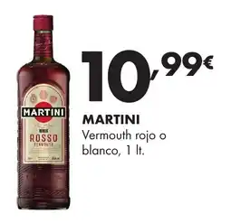 Supermercados Lupa Martini Vermouth rojo o blanco oferta