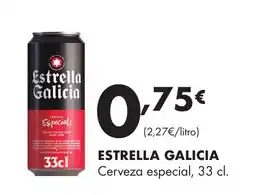 Supermercados Lupa Estrella Galicia Cerveza especial oferta