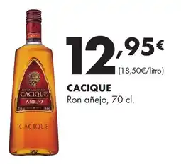 Supermercados Lupa Cacique ron añejo oferta