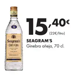 Supermercados Lupa Seagram's Dry Gin oferta