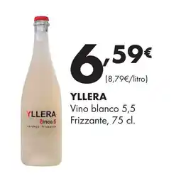 Supermercados Lupa Yllera vino blanco 5,5 frizzante oferta