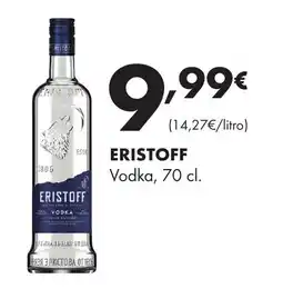 Supermercados Lupa Eristoff Vodka oferta