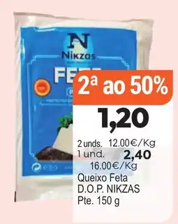 Plenus Supermercados Nikzas Queixo Feta oferta