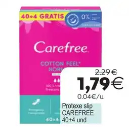 Plenus Supermercados Carefree cotton feel normal oferta