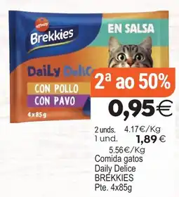 Plenus Supermercados Brekkies Daily Delice oferta