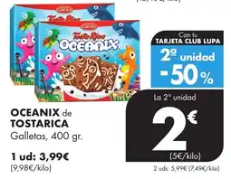 Supermercados Lupa Tostarica oceanix oferta