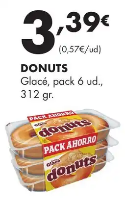Supermercados Lupa Glace donuts oferta