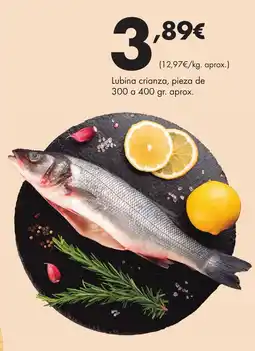 Supermercados Lupa Lubina crianza oferta