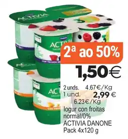 Plenus Supermercados activia danone oferta