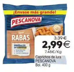 Plenus Supermercados Pescanova caprichos de lura oferta