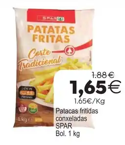 Plenus Supermercados SPAR patatas fritas corte tradicional oferta