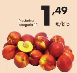 Supermercados Lupa Nectarina, categoría 1ª oferta