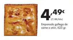 Supermercados Lupa Empanada gallega de carne o atún oferta
