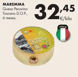 Supermercados Lupa Maremma Queso Pecorino Toscano D.O.P. oferta