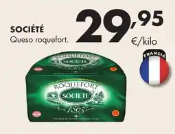 Supermercados Lupa Société Queso roquefort oferta