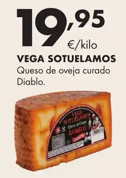 Supermercados Lupa Vega Sotuelamos Queso de oveja curado Diablo oferta
