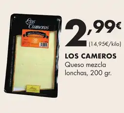 Supermercados Lupa Los Cameros queso mezcla lonchas oferta
