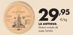 Supermercados Lupa La Antigua Queso curado de oveja Tartufo oferta