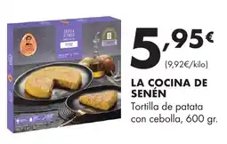 Supermercados Lupa La cocina de senén tortilla de patata con cebolla oferta