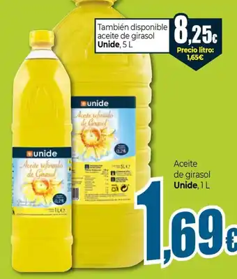Unide aceite de girasol