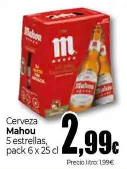 UDACO Cerveza Mahou 5 estrellas oferta