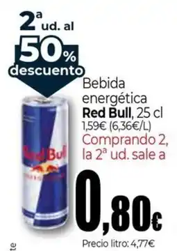 UDACO Red Bull bebida energética oferta