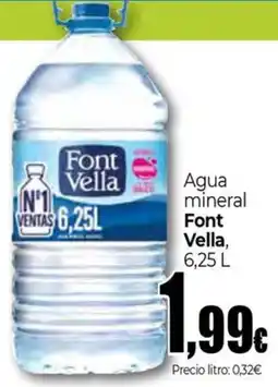 UDACO Font Vella agua mineral oferta
