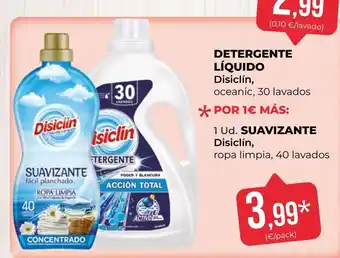 Disiclin detergente líquido