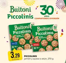 SPAR Gran Canaria Buitoni piccolinis oferta