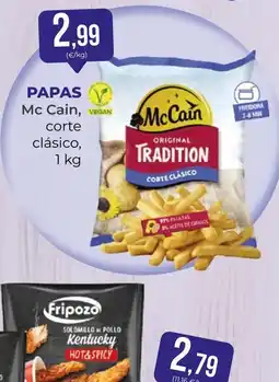 SPAR Gran Canaria McCain papas corte clásico oferta