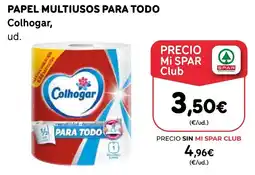 SPAR Gran Canaria Colhogar papel multiusos para todo oferta