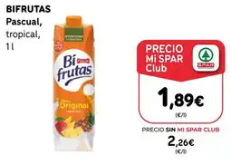 SPAR Gran Canaria Bifrutas tropical oferta